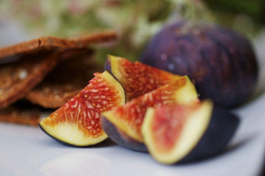 Figues fraîches, miel de lavande
